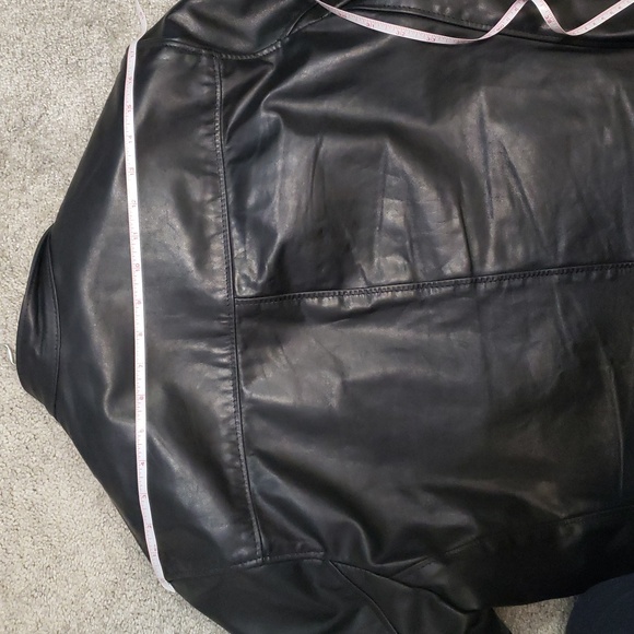 Perfecto brand from Schott NYC black cowhide mission jacket men’s size medium - Picture 13 of 16